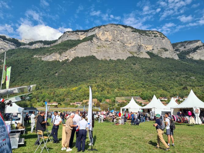 Les stands de la coupe icare 2024